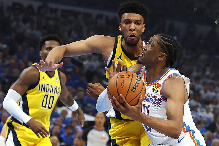 НБА, плей-оф: Оклахома вийшла вперед у фіналі після перемоги над Індіаною