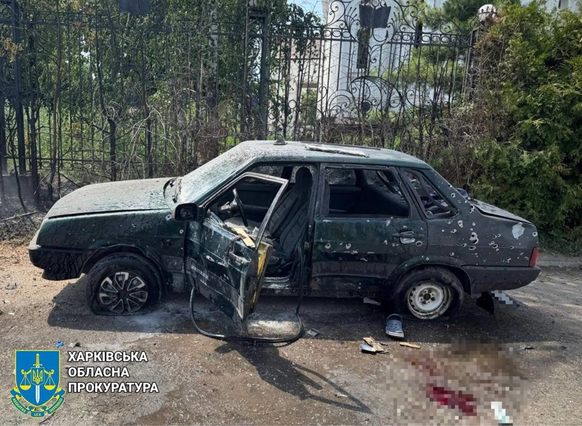 Росіяни вдарили Ланцетом по цивільних на Харкіщині