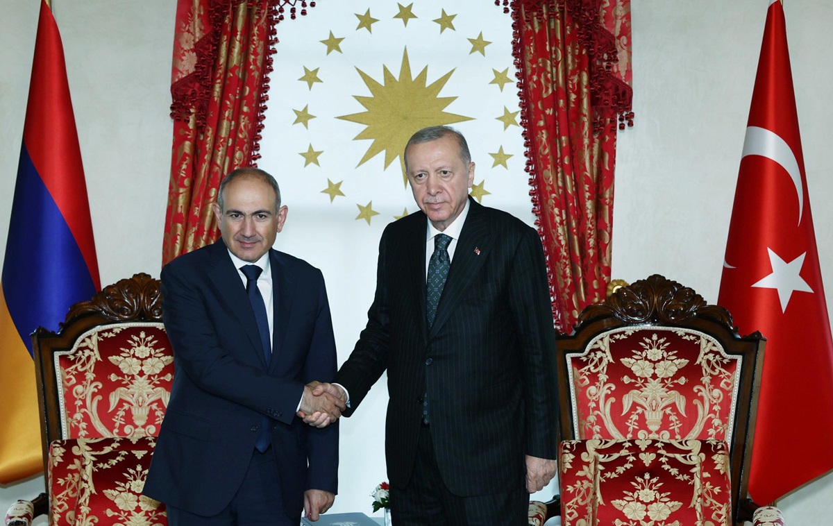 В Ердогана розповіли про історичний візит премʼєра Вірменії