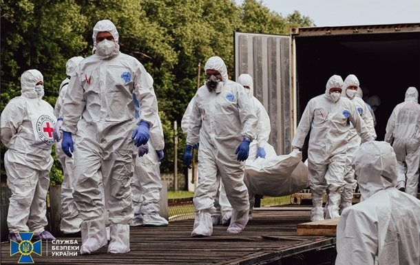 В МВС розповіли про долю 20 тіл російських солдат