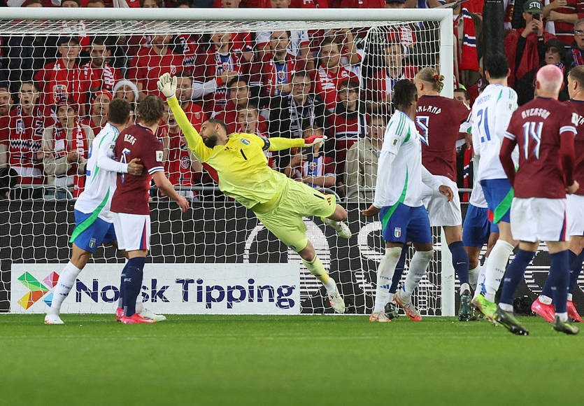 Збірна Італії у відборі на ЧС-2026 незвично для себе програла Норвегії