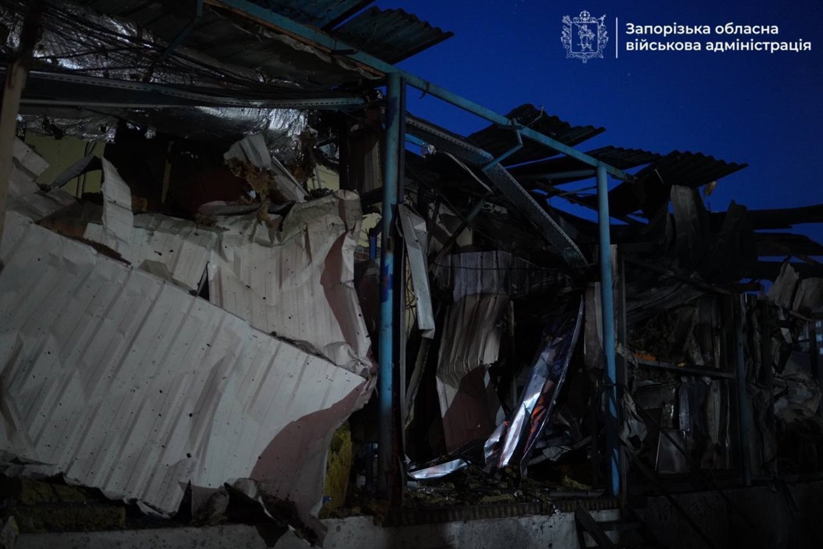 Стали відомі наслідки удару по Запоріжжю