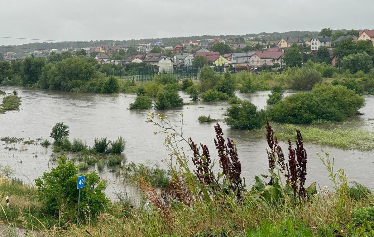 У Львові підтоплення через сильні дощі