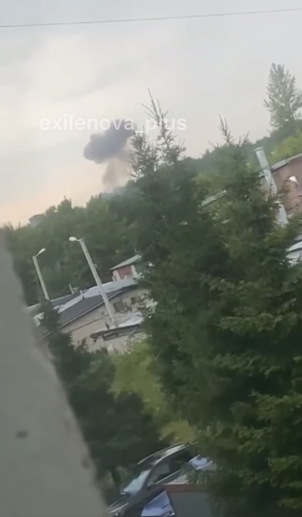 У Московській області повідомляють про вибухи