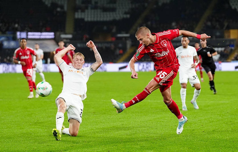 Перший матч Зінченка за Ноттінгем завершився драматично