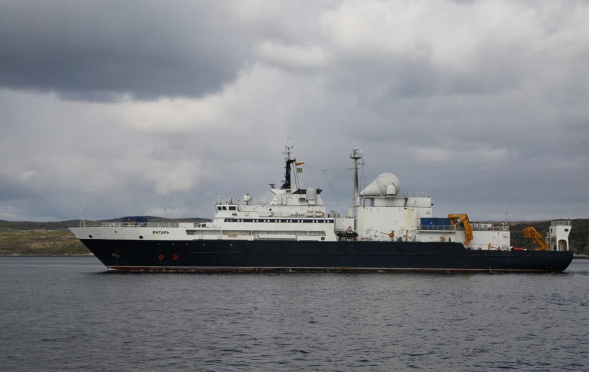 Російський корабель шпигував у європейських водах – ЗМІ