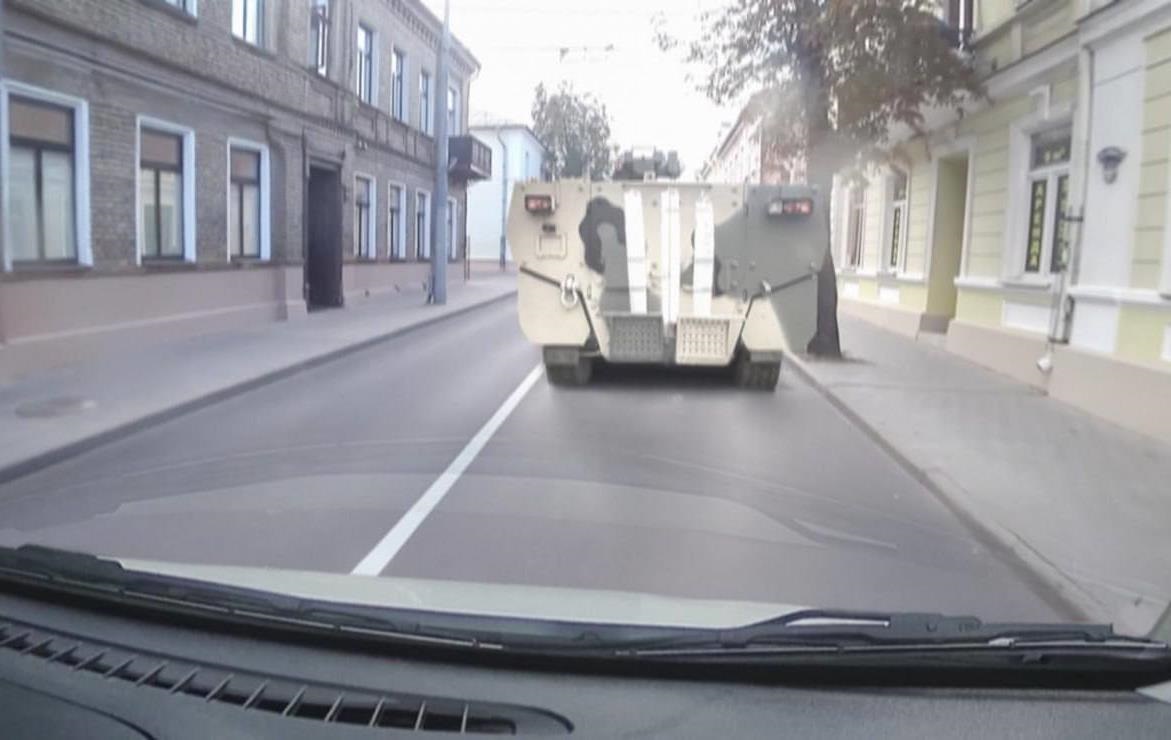 В Білорусі зафіксували новітній російський БТР-22