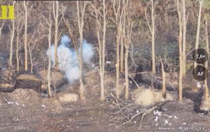 У ДПСУ показали знищення позицій РФ на Курщині