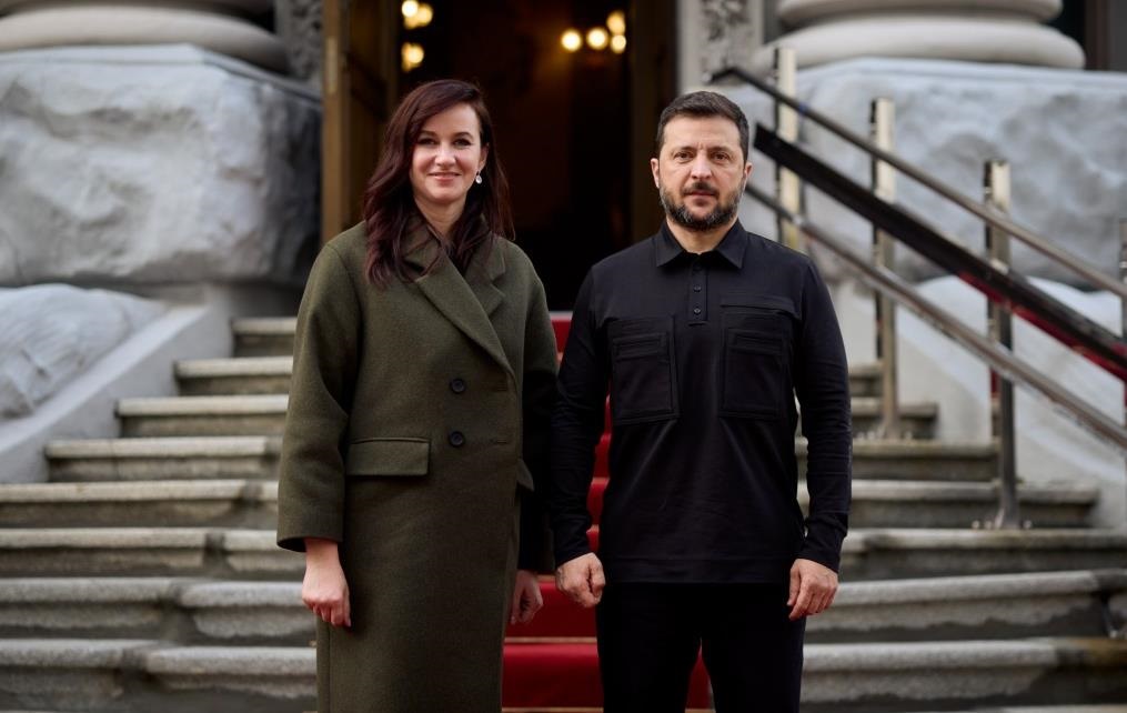 Зеленський зустрівся із прем’єркою Литви