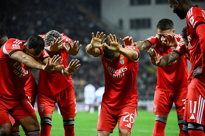 Бенфіка з Трубіним і Судаковим у складі обіграла Гімарайнш