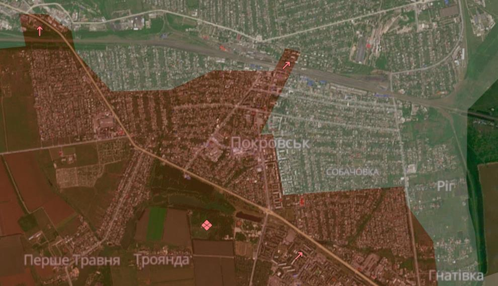 DeepState заявив про просування РФ у Покровську