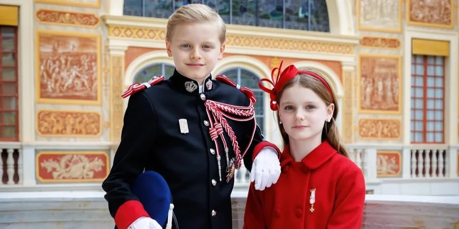 Князівська родина Монако опублікувала нові портрети Жака та Габріелли