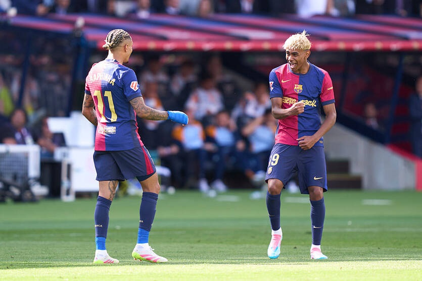 Тренер Барселони передбачає участь Рафіньї і Ямаля в сьогоднішньому матчі