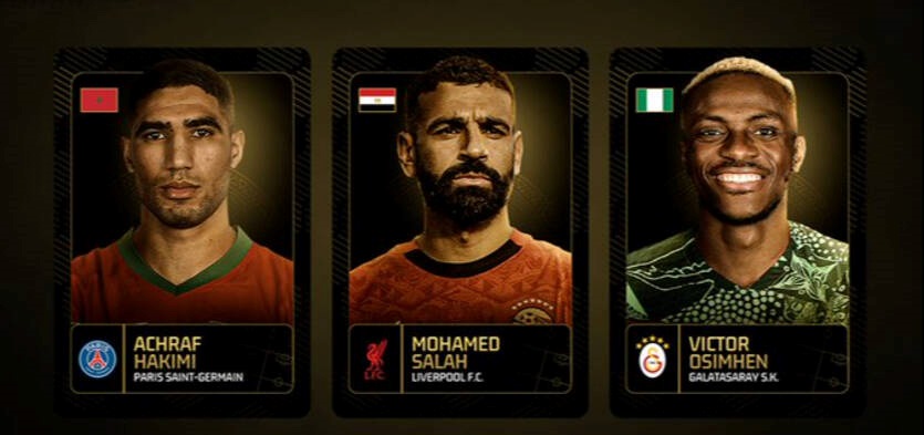 Троє гравців претендують на звання найкращого футболіста Африки