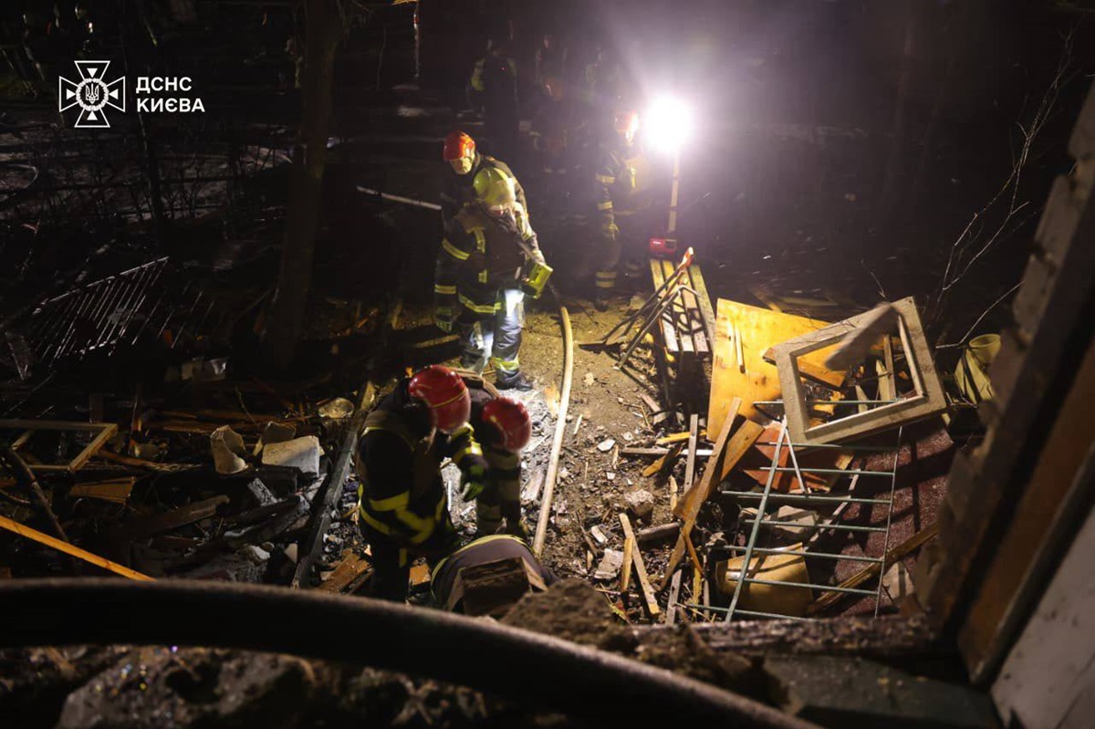 У ДСНС оприлюднили наслідки обстрілу Києва
