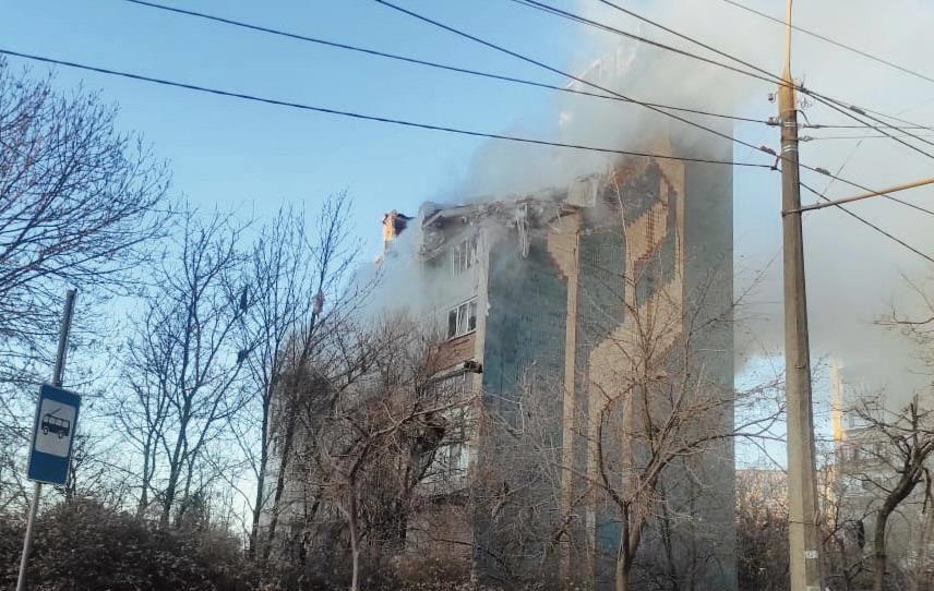 З’явилося відео з місця удару по Тернополю