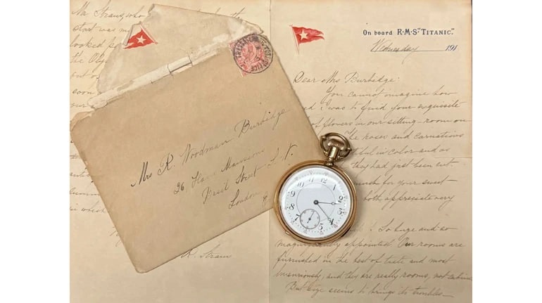 Золотий годинник із Титаніка виставили на аукціон за &pound;1 млн