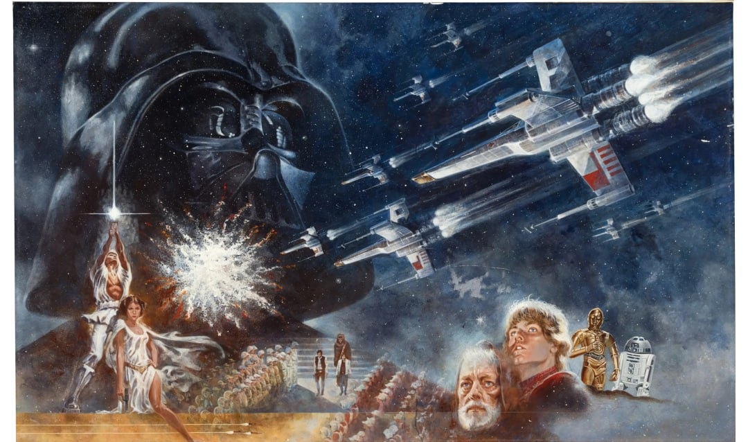 Оригінал першого постера Зоряних війн продали за рекордні $3,9 млн