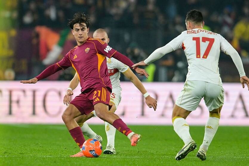 Рома впевнено обіграла Дженоа в українському дербі