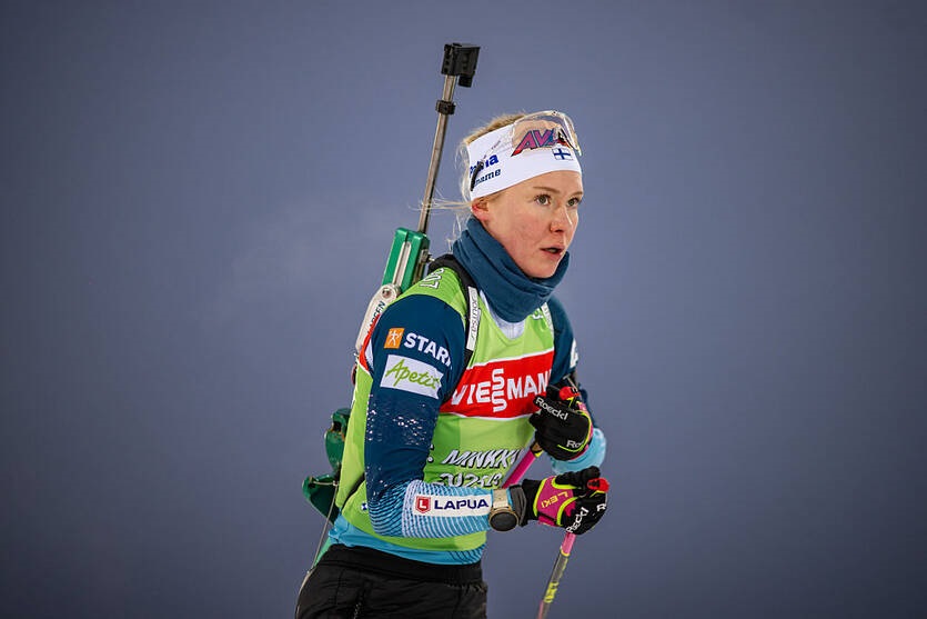 Спринт в Естерсунді завершився перемогою фінської біатлоністки