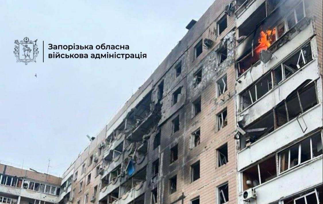 У Запоріжжі десятки поранених через атаку Росії