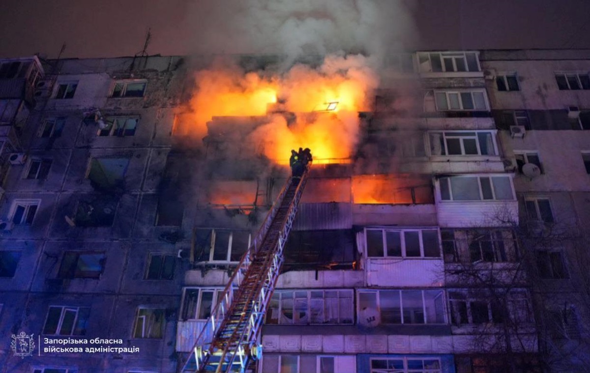 Удар по Запоріжжю: кількість поранених зросла