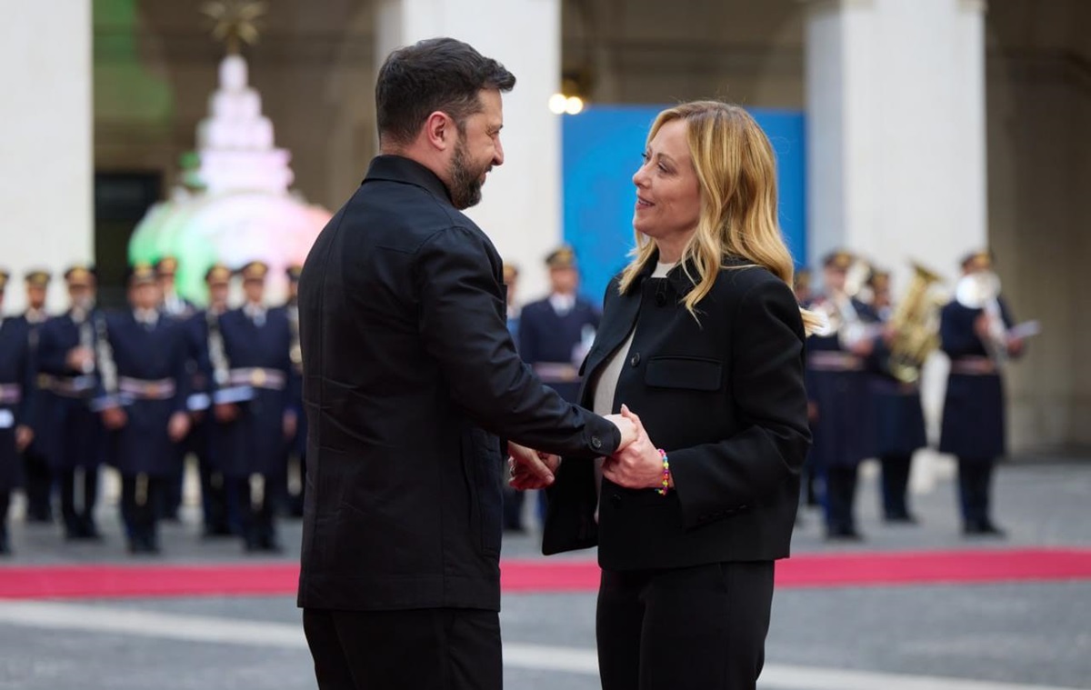 Зеленський провів зустріч з Мелоні в Римі