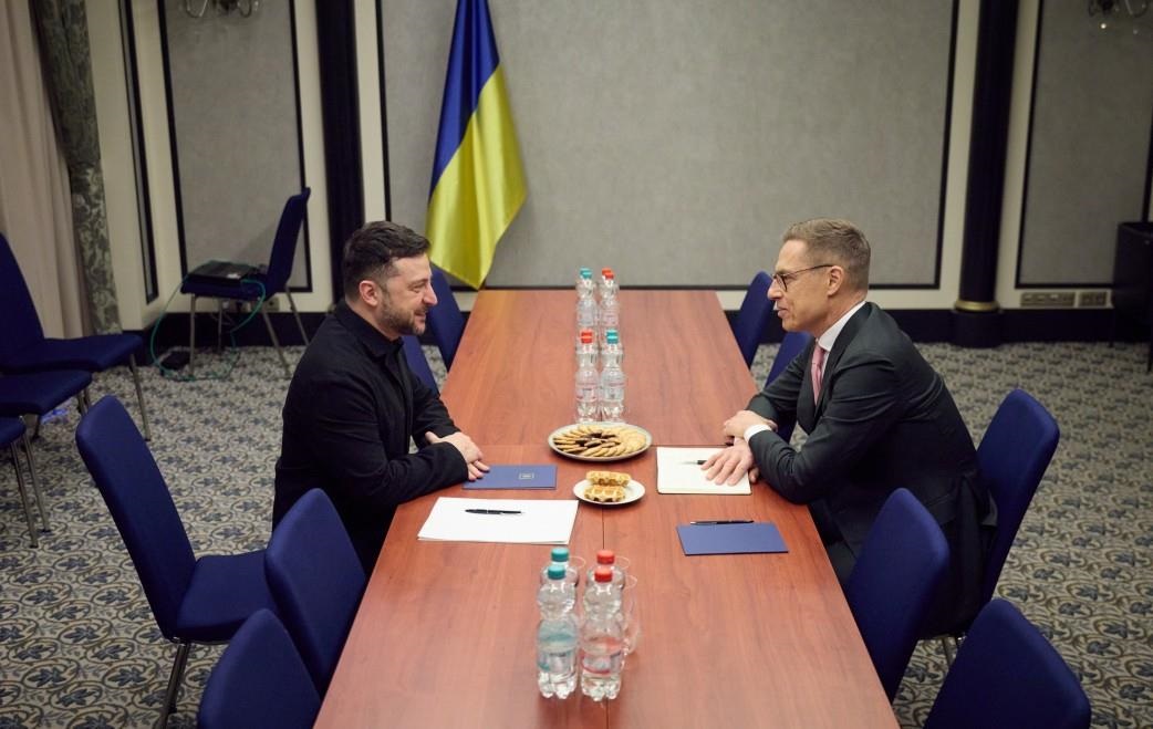 Зеленський зустрівся зі Стуббом в Берліні