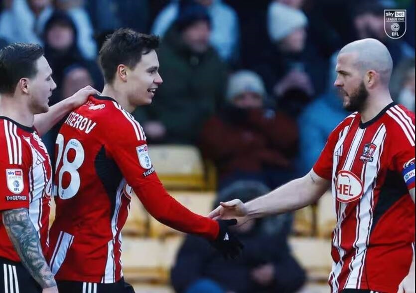 Другий гол у другій грі за нову команду в Англії забив Тутєров