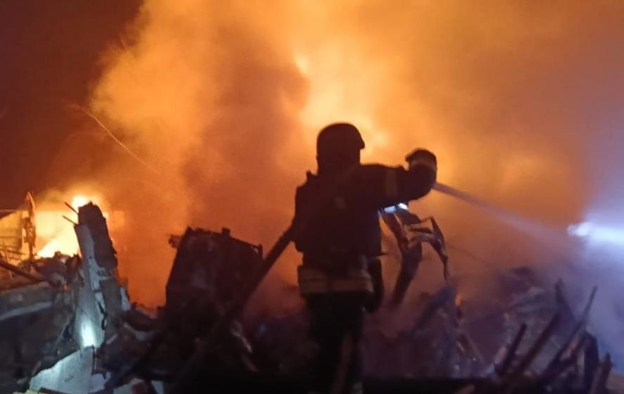 Удар РФ по Запорізькій області: фото наслідків