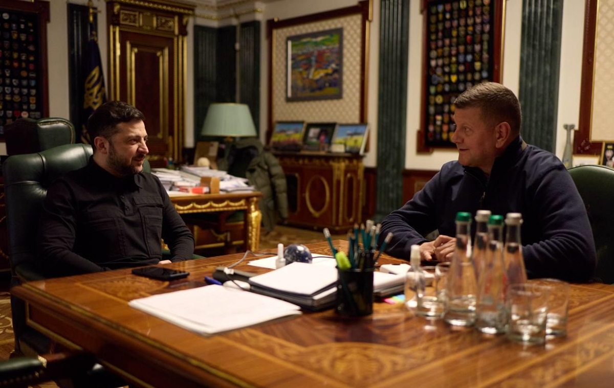 Зеленський провів зустріч із Залужним