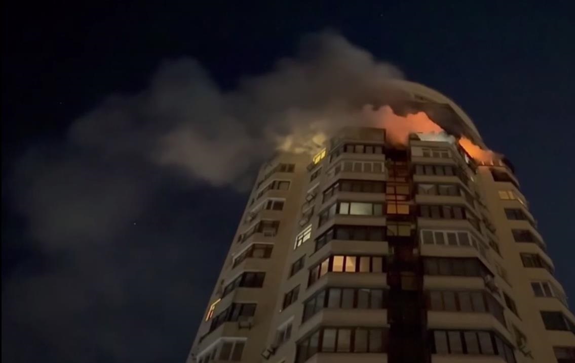 Атака на Київ: числені пошкодження у п’яти районах