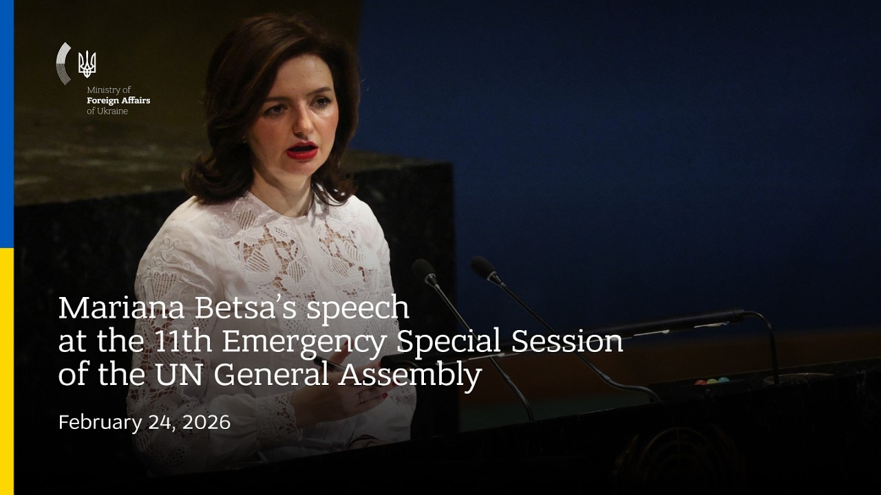 “No compromises on sovereignty and territorial integrity” — Mariana Betsa at the UNGA