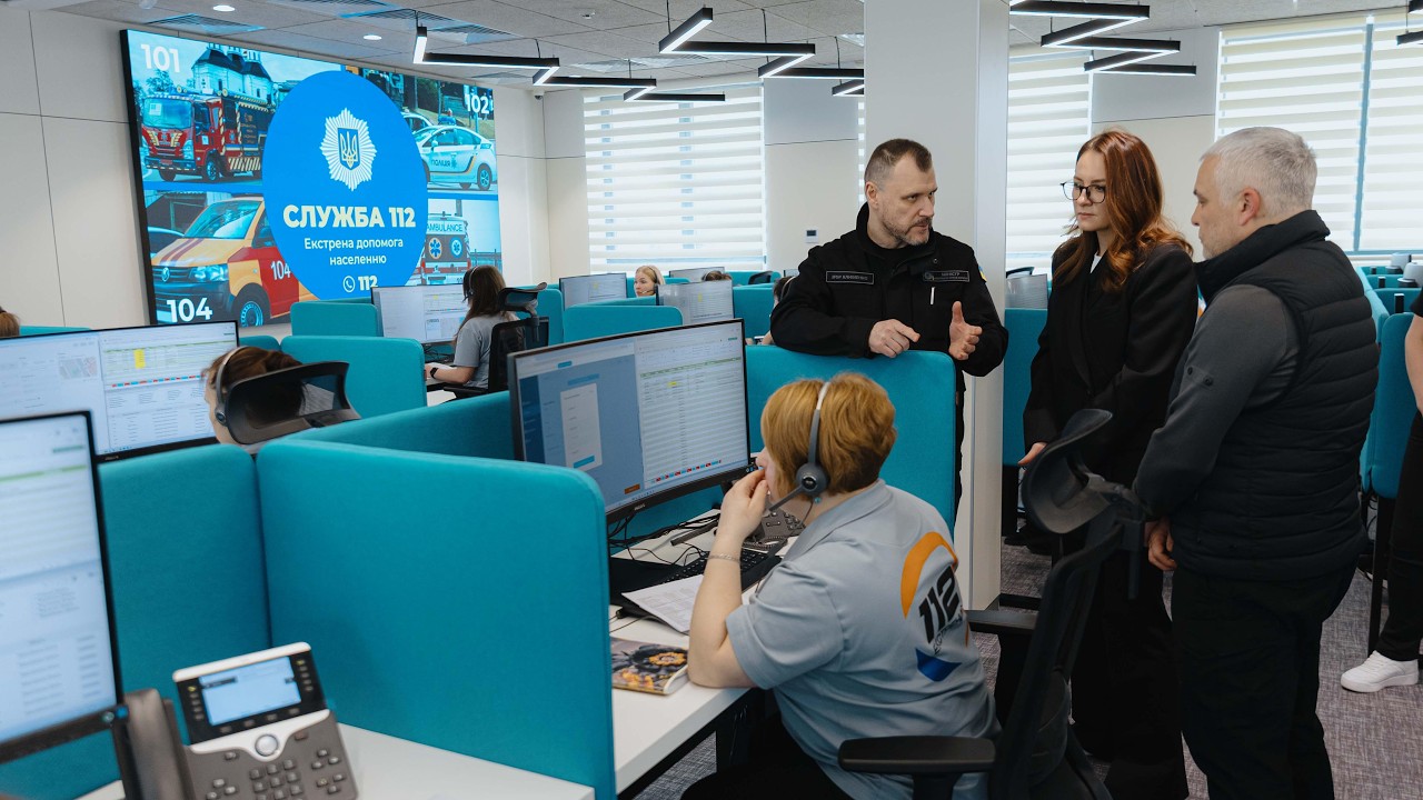 📞 В Одесі запрацював четвертий комунікаційний центр Служби 112