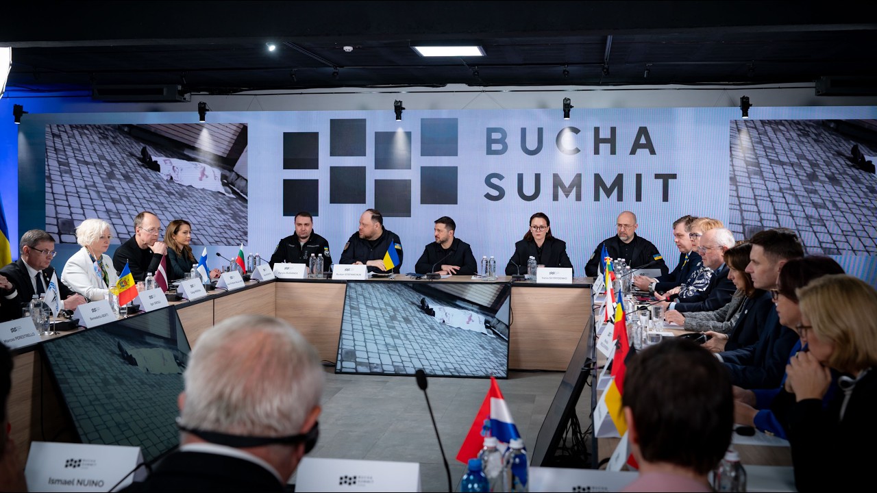 Звернення Володимира Зеленського до учасників Бучанського саміту – 2026