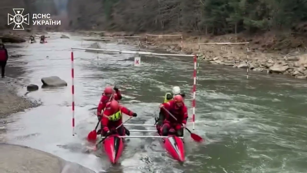 Гірські рятувальники Прикарпаття — серед призерів змагань із водного туризму