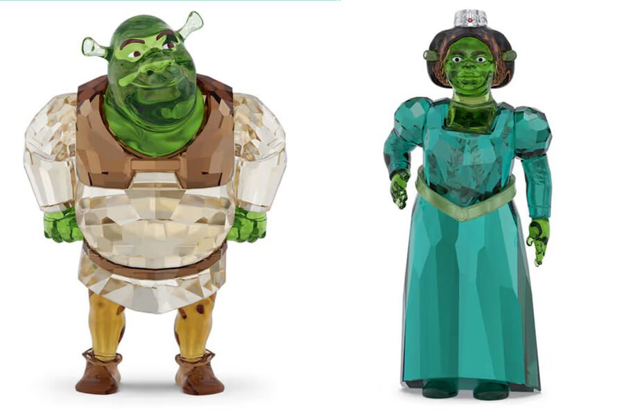 Swarovski представив кришталеві фігурки героїв Шрека до 25-річчя франшизи