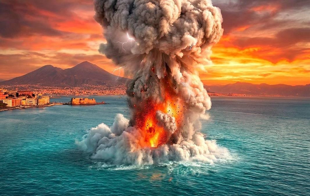 В Італії стався землетрус, який розбудив супервулкан Кампі Флегрей