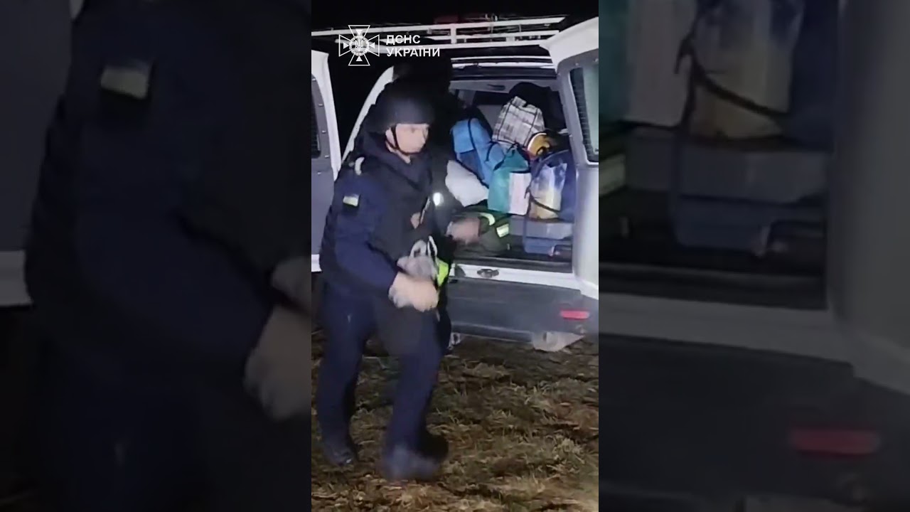 2 дітей, жінку та їхнього улюбленця евакуювали на Сумщині!