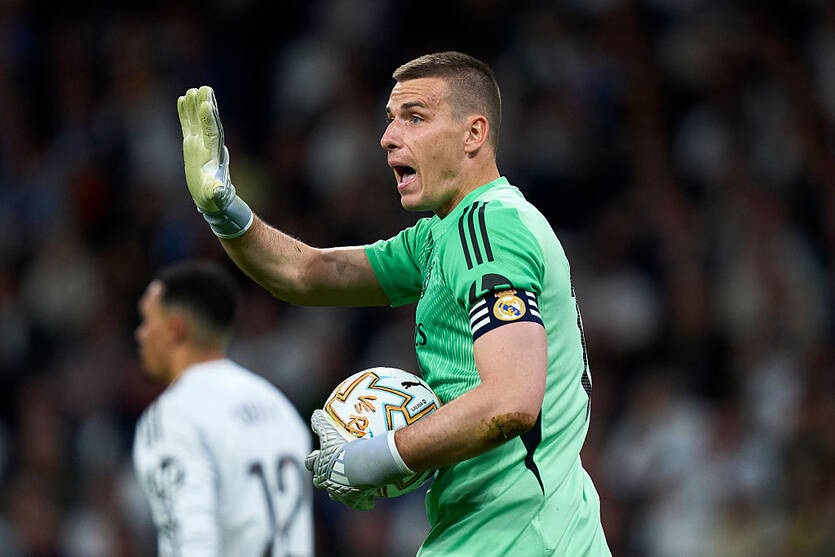 Лунін став капітаном на матч Реала