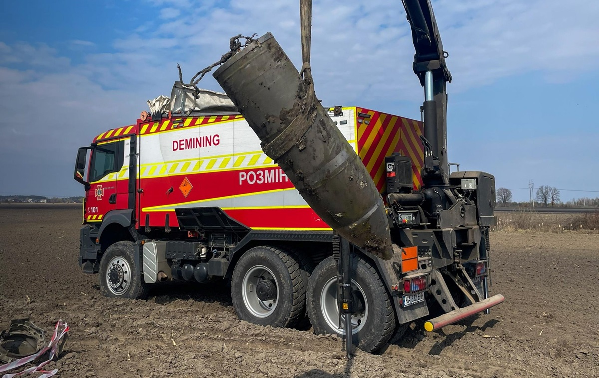 На Київщині знову знайшли бойову частину Кинджала