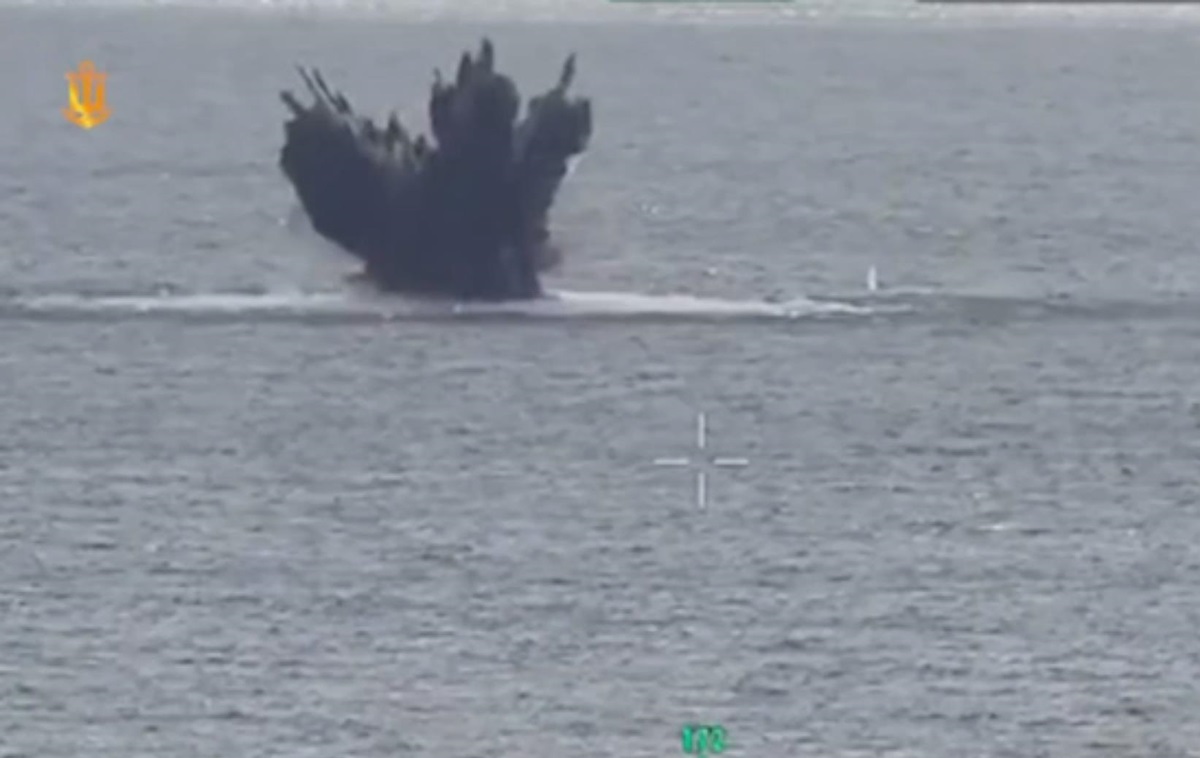 Під Одесою знищили російський морський дрон