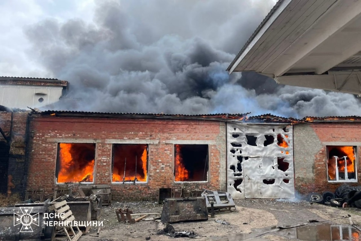 Росіяни атакували агропідприємство на Чернігівщині