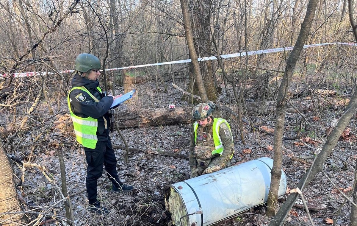 У Києві виявили бойову частину ракети Іскандер-К
