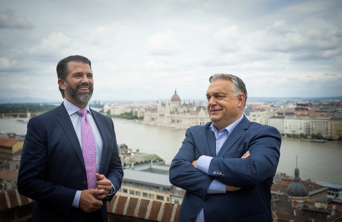 Вибори в Угорщині: син Трампа закликав голосувати за “друга” президента США