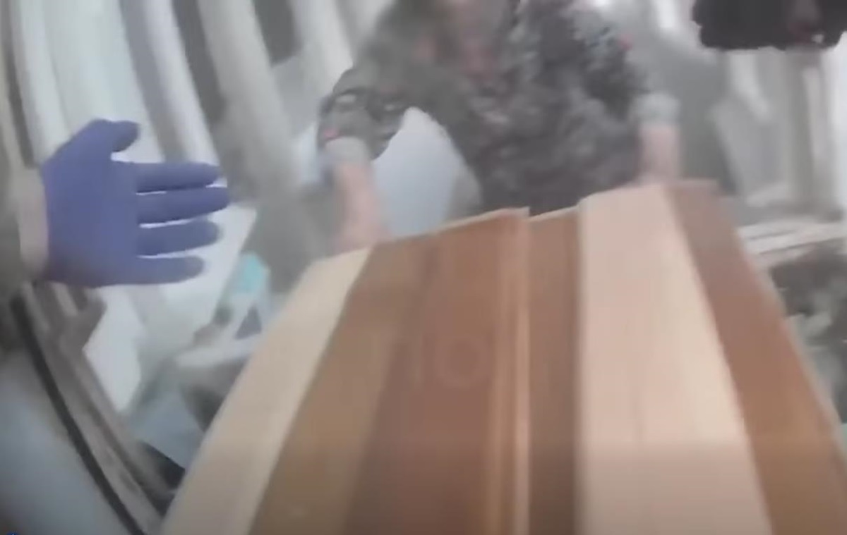 Атака на Київ: з’явилося відео з бодікамер поліції