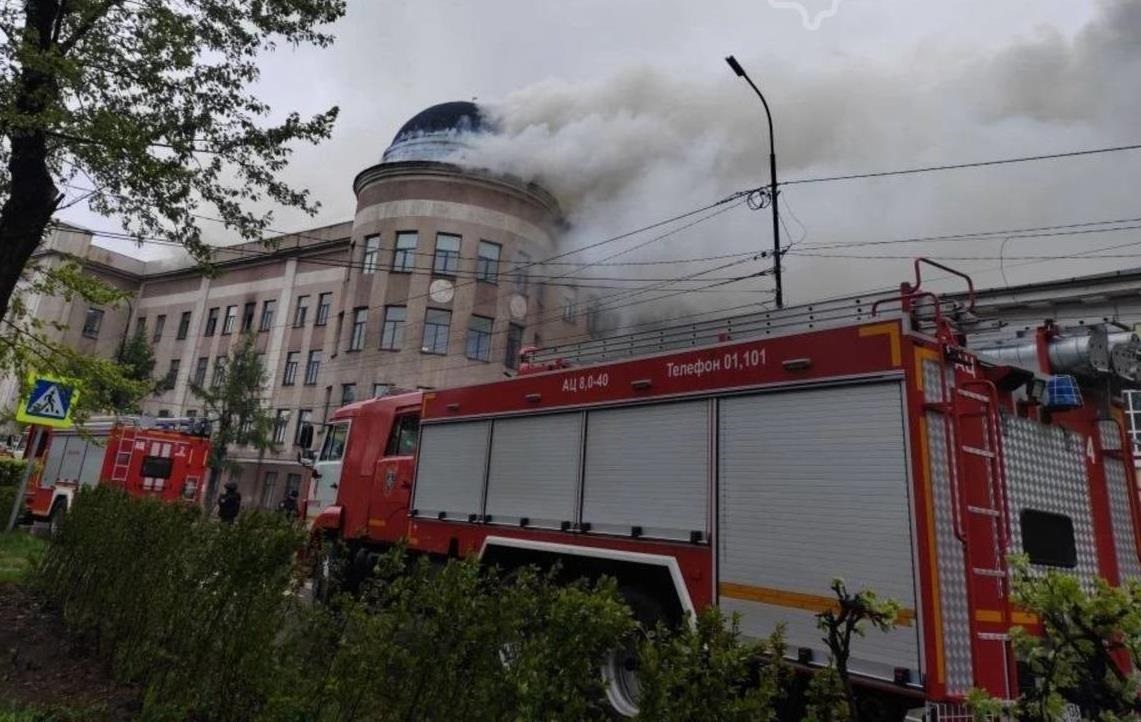У Іркутську спалахнув науково-дослідний інститут