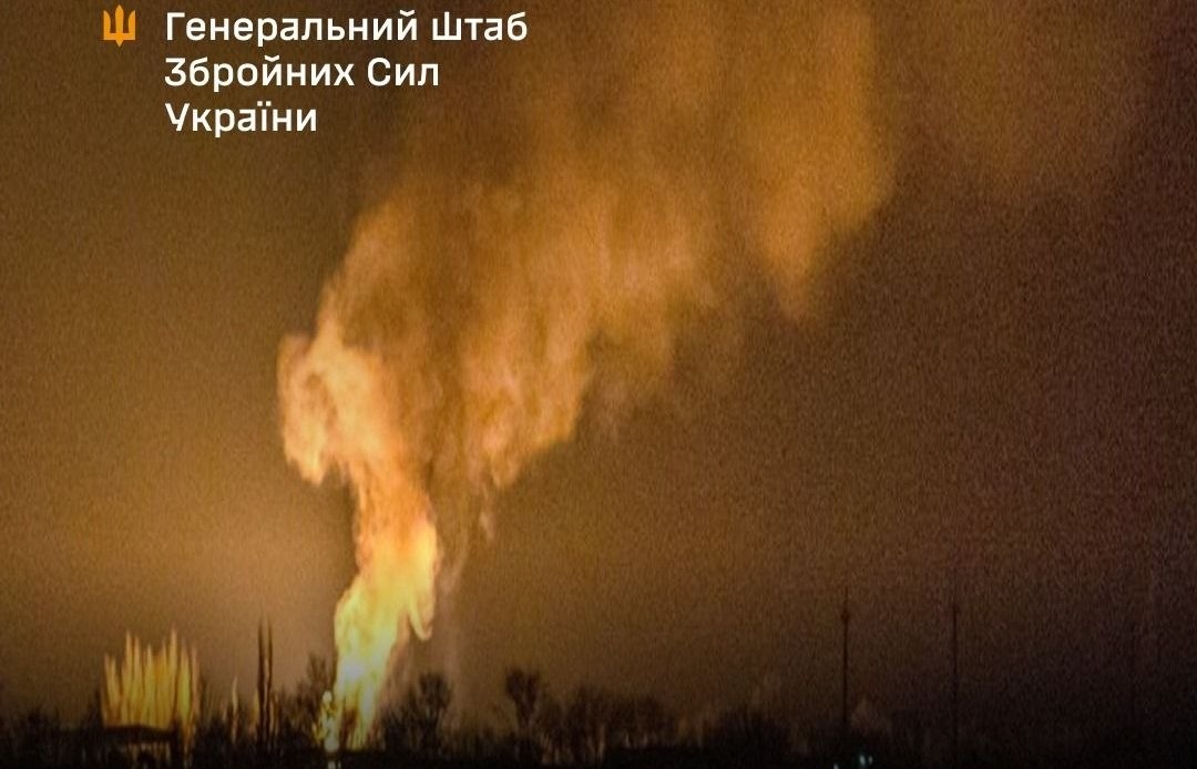 Генштаб відзвітував по ураженню Таманьнефтегазу