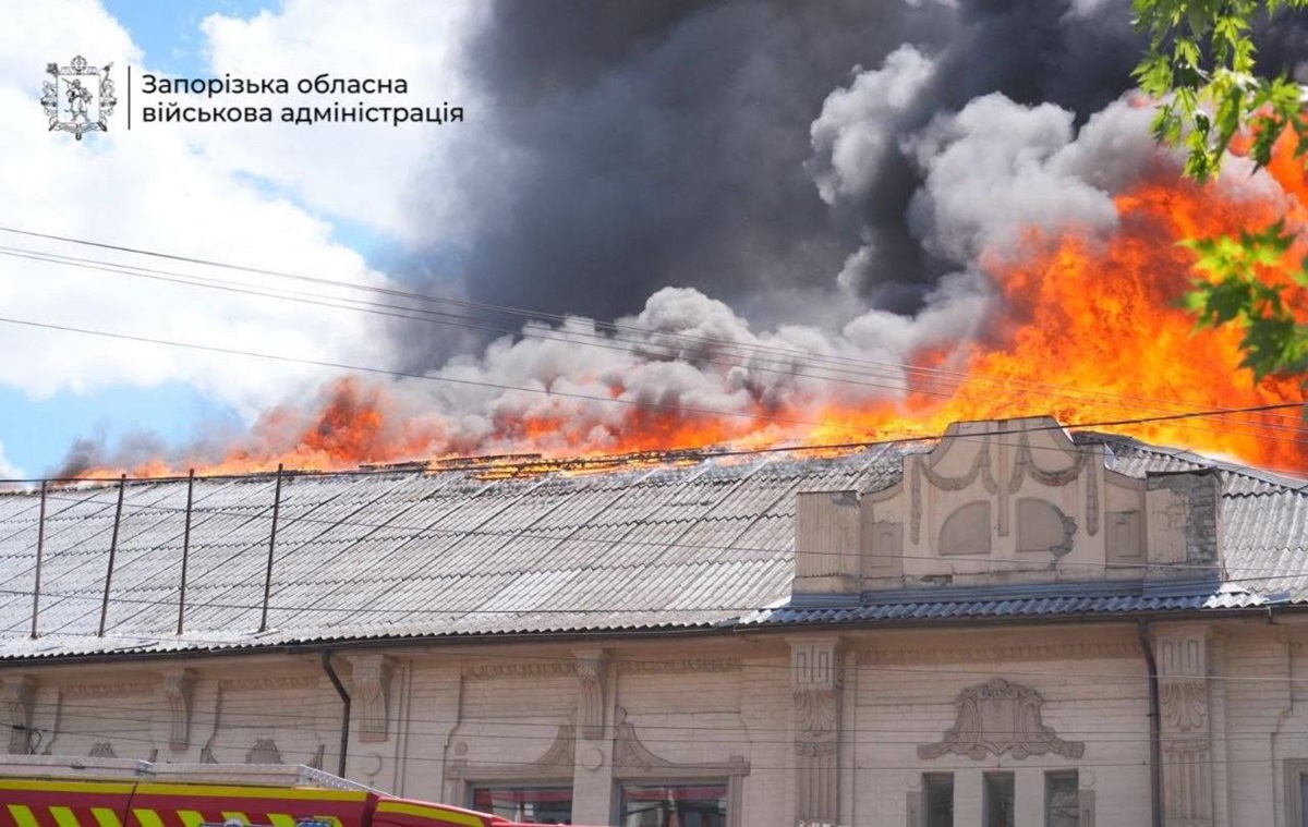 Росіяни атакували Запоріжжя, є поранені