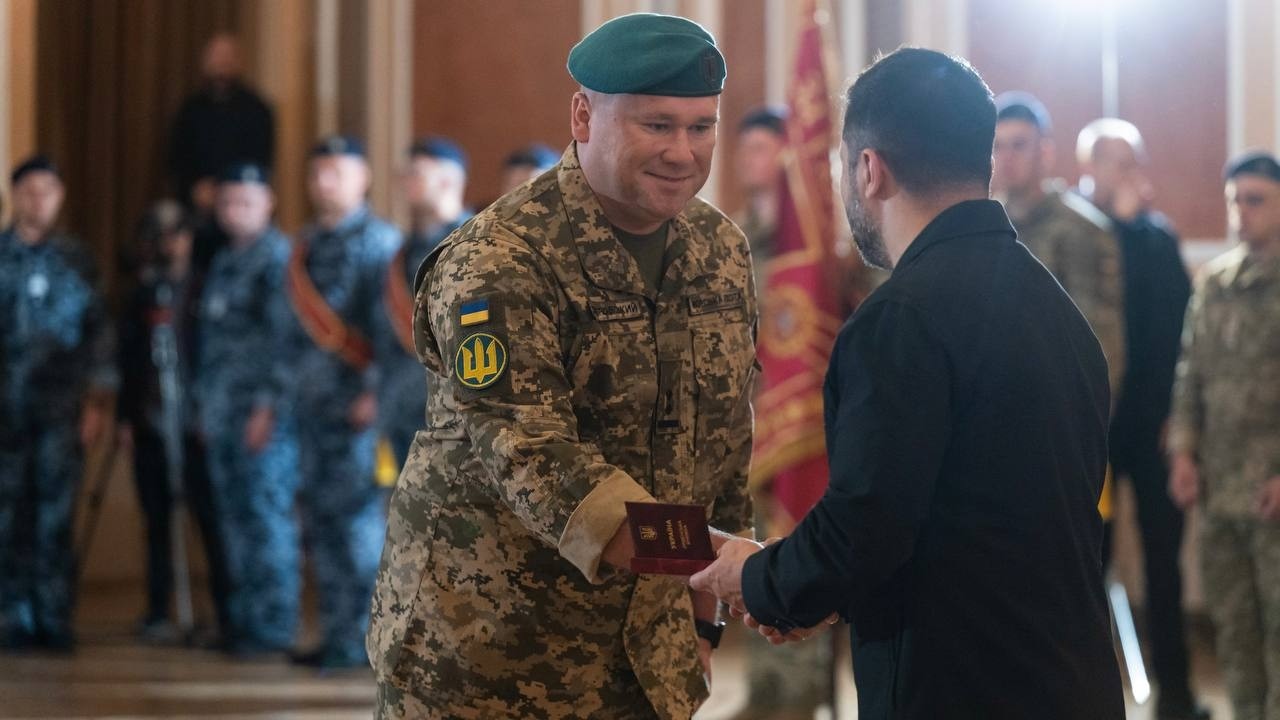 Президент відзначив воїнів, які захищають Україну у складі Військово-Морських сил